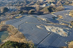 太陽光発電所(福島石川CC跡地)