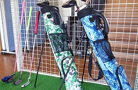 初心者用に独自開発したゴルフクラブ