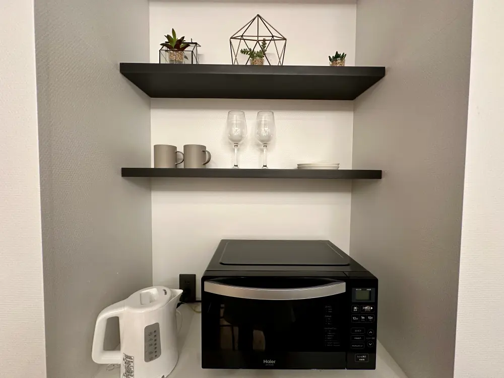 キッチンにあるインテリアの写真