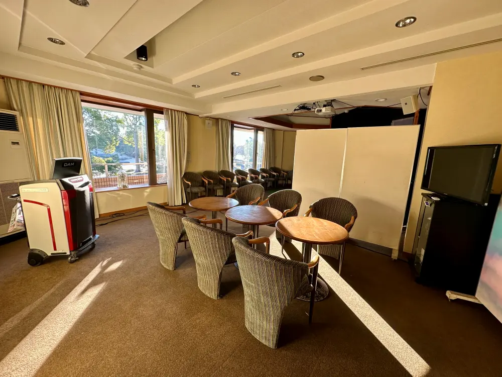 カラオケ設備の写真