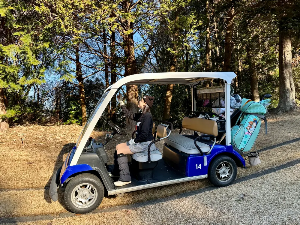 ゴルフカートの写真