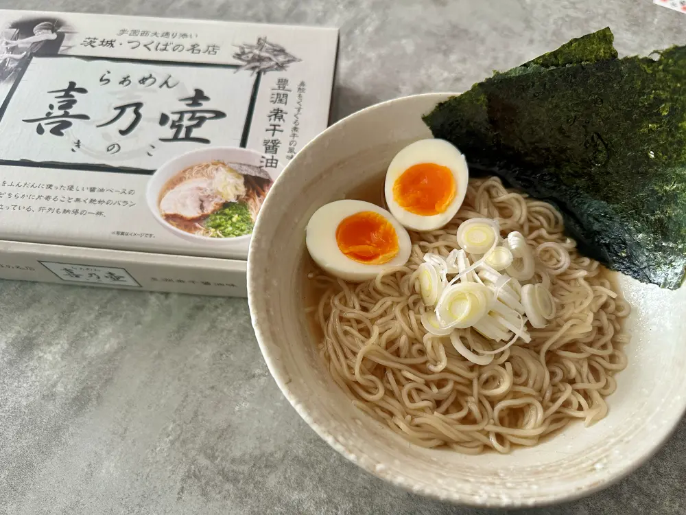 喜乃壺（きのこ）ラーメンの写真