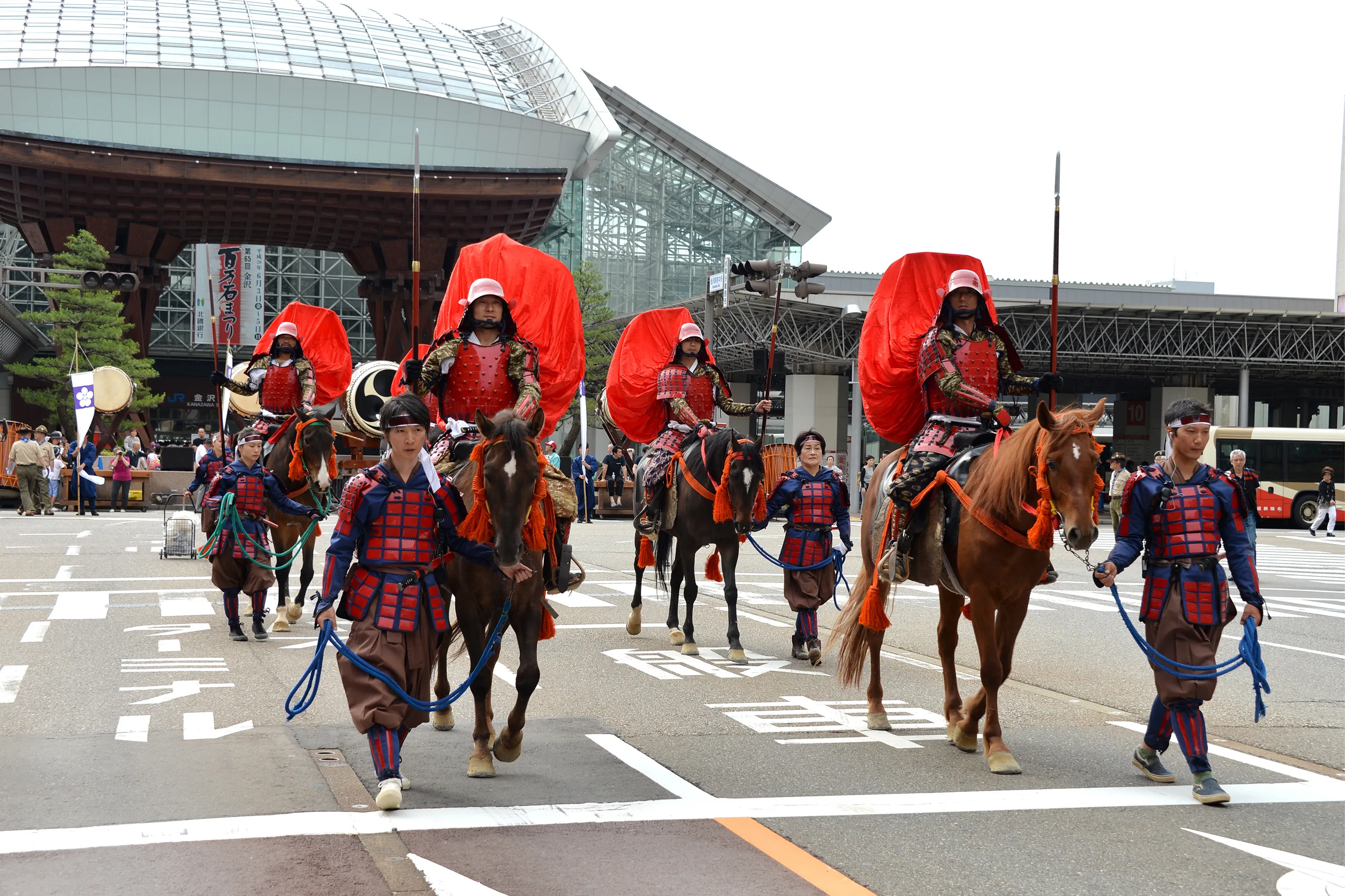 金沢百万石まつりでの百万石行列